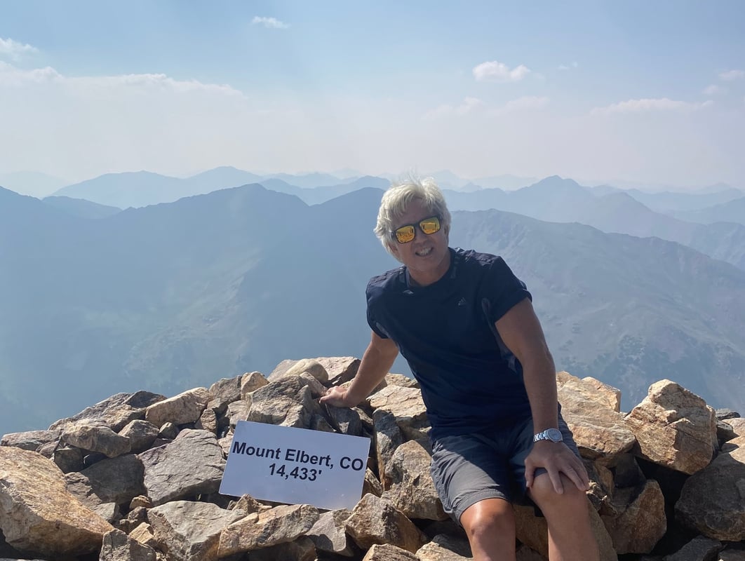 Wayne at Mount Elbert